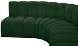 Arc Vegan Leather Modular Sofa – Elevate Your Space with Timeless Elegance and Versatile Design