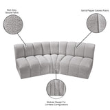 Arc Vegan Leather Modular Sofa - Elevate Your Space with Contemporary Luxury and Versatile Design