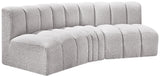 Arc Vegan Leather Modular Sofa - Elevate Your Space with Contemporary Luxury and Versatile Design