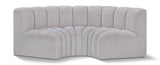 Arc Vegan Leather Modular Sofa – Elevate Your Space with Timeless Sophistication and Versatile Design!