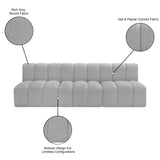 Arc Vegan Leather Modular Sofa - Elevate Your Space with Timeless Sophistication and Style