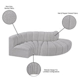 Arc Vegan Leather Modular Sofa – Elevate Your Space with Timeless Luxury and Versatile Design