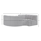 Arc Vegan Leather Modular Sofa - Elevate Your Space with Timeless Sophistication and Versatile Design