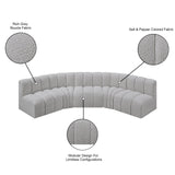 Arc Vegan Leather Modular Sofa: Elevate Your Space with Luxurious Comfort and Modern Versatility
