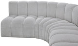 Arc Vegan Leather Modular Sofa: Elevate Your Space with Luxurious Comfort and Modern Versatility
