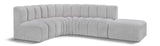 Arc Vegan Leather Modular Sofa: Elevate Your Space with Timeless Sophistication and Versatile Design