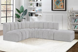 Arc Vegan Leather Modular Sofa: Elevate Your Space with Timeless Sophistication and Versatile Design