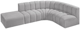 Arc Vegan Leather Modular Sofa: Elevate Your Space with Timeless Sophistication and Versatile Design