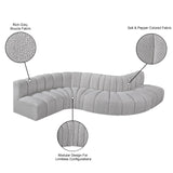 Arc Vegan Leather Modular Sofa – Elevate Your Space with Timeless Sophistication and Versatile Style