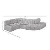 Arc Vegan Leather Modular Sofa – Elevate Your Space with Timeless Sophistication and Versatile Style