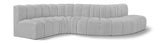 Arc Vegan Leather Modular Sofa – Elevate Your Space with Timeless Sophistication and Versatile Style
