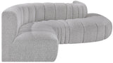 Arc Vegan Leather Modular Sofa – Elevate Your Space with Timeless Sophistication and Versatile Style