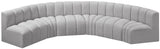 Arc Vegan Leather Modular Sofa - Elevate Your Space with Timeless Luxury and Versatile Design Options