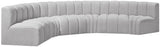 Arc Vegan Leather Modular Sofa - Elevate Your Space with Timeless Luxury and Versatile Design Options