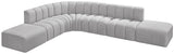 Arc Vegan Leather Modular Sofa – A Stylish, Versatile Statement Piece for Modern Living Spaces
