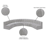 Arc Vegan Leather Modular Sofa – Elevate Your Space with Timeless Elegance and Versatile Design