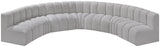 Arc Vegan Leather Modular Sofa – Elevate Your Space with Timeless Elegance and Versatile Design