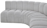 Arc Vegan Leather Modular Sofa – Elevate Your Space with Timeless Elegance and Versatile Design