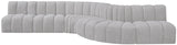 Arc Vegan Leather Modular Sofa - Elevate Your Space with Timeless Luxury and Versatile Comfort Today!