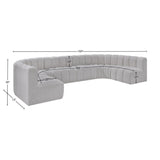 Arc Vegan Leather Modular Sofa - Elevate Your Space with Timeless Luxury and Versatile Design