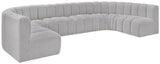 Arc Vegan Leather Modular Sofa - Elevate Your Space with Timeless Luxury and Versatile Design