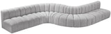 Arc Vegan Leather Modular Sofa - Elevate Your Space with Contemporary Luxury and Versatile Design