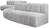 Arc Vegan Leather Modular Sofa - Elevate Your Space with Contemporary Luxury and Versatile Design