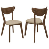 Kersey Wood Dining Side Chair - Chestnut (Set of 2)