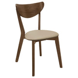 Kersey Wood Dining Side Chair - Chestnut (Set of 2)