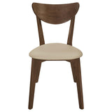 Kersey Wood Dining Side Chair - Chestnut (Set of 2)