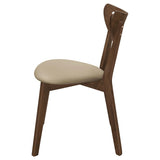 Kersey Wood Dining Side Chair - Chestnut (Set of 2)