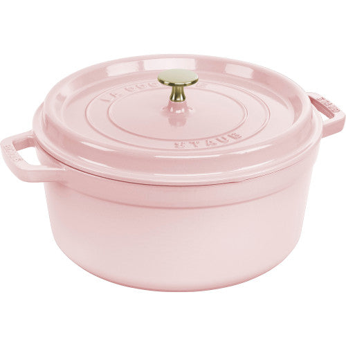 STAUB Cast Iron 5.5-qt Round Cocotte