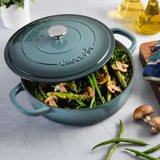 Crock Pot Artisan 5-Quart Enameled Cast Iron Braiser