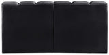 Arc Vegan Leather Modular Sofa - Luxurious Design with Deep Channel Tufting for Chic Interiors