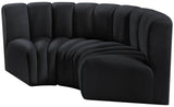 Arc Vegan Leather Modular Sofa – Elevate Your Space with Timeless Sophistication and Versatile Design!