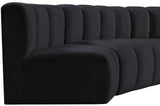 Arc Vegan Leather Modular Sofa - Elevate Your Space with Luxurious Design and Versatile Style Options