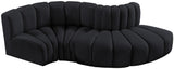 Arc Vegan Leather Modular Sofa – Elevate Your Space with Timeless Luxury and Versatile Design