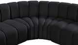 Arc Vegan Leather Modular Sofa: Elevate Your Space with Luxurious Comfort and Modern Versatility