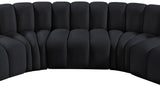 Arc Vegan Leather Modular Sofa: Elevate Your Space with Luxurious Comfort and Modern Versatility