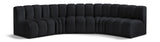 Arc Vegan Leather Modular Sofa: Elevate Your Space with Luxurious Comfort and Modern Versatility