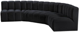 Arc Vegan Leather Modular Sofa: Elevate Your Space with Luxurious Comfort and Modern Versatility