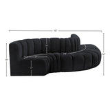Arc Vegan Leather Modular Sofa – Elevate Your Space with Modern Luxury and Versatile Design Options