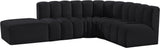 Arc Vegan Leather Modular Sofa: Elevate Your Space with Timeless Sophistication and Versatile Design