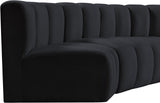 Arc Vegan Leather Modular Sofa: Elevate Your Space with Timeless Sophistication and Versatile Design