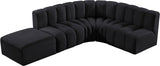Arc Vegan Leather Modular Sofa: Elevate Your Space with Timeless Sophistication and Versatile Design