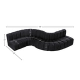 Arc Vegan Leather Modular Sofa – Elevate Your Space with Timeless Sophistication and Versatile Style