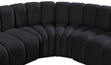 Arc Vegan Leather Modular Sofa – Elevate Your Space with Timeless Sophistication and Versatile Style