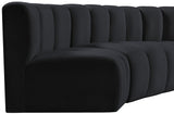 Arc Vegan Leather Modular Sofa – Elevate Your Space with Timeless Sophistication and Versatile Style