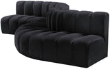 Arc Vegan Leather Modular Sofa – Elevate Your Space with Timeless Sophistication and Versatile Style