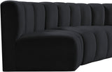 Arc Vegan Leather Modular Sofa - Elevate Your Space with Timeless Luxury and Versatile Design Options